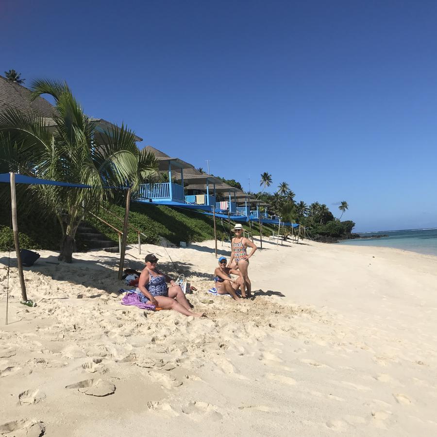 Litia Sini Beach Fales Lalomanu Екстериор снимка