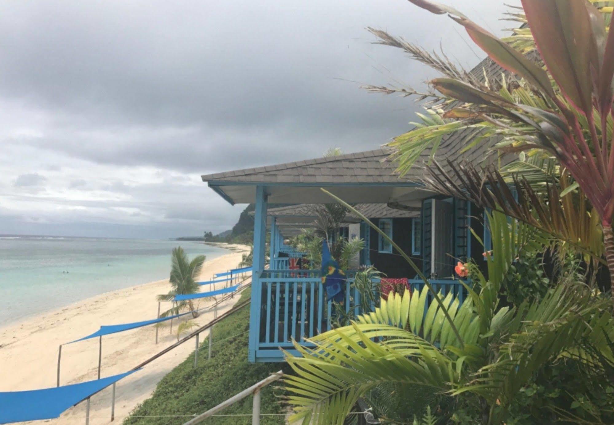 Litia Sini Beach Fales Lalomanu Екстериор снимка